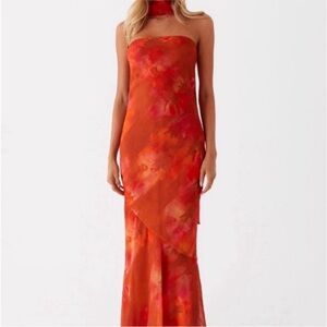 PepperMayo Under the Pagoda Amber Dress